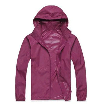 DIMUSI Men's &amp; Women's Quick Dry UV Protection Windbreaker Jacket