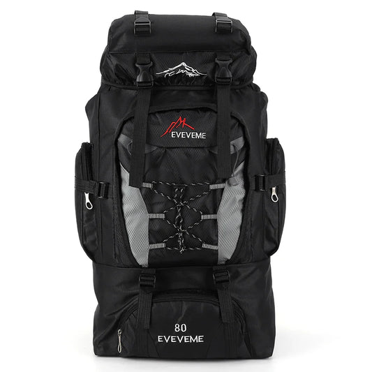 80L Waterproof Hiking Backpack – Perfect for Camping &amp; Trekking Adventures