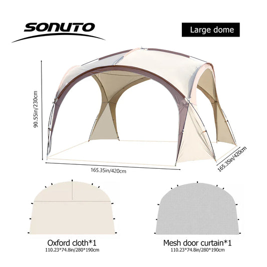 Sonuto Dome Canopy Tent – Spacious Outdoor Shelter for All Adventures
