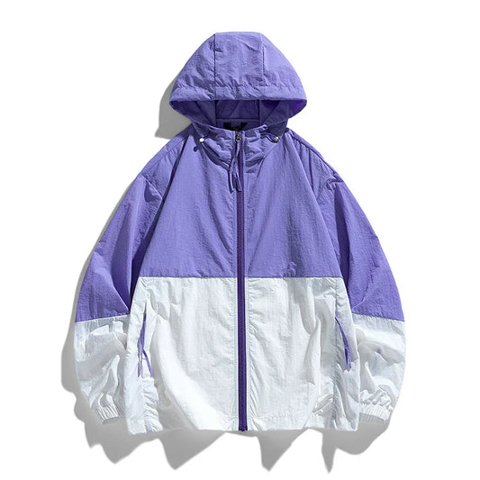 Men’s Thin Summer Waterproof Jacket – Perfect for Outdoor Adventures
