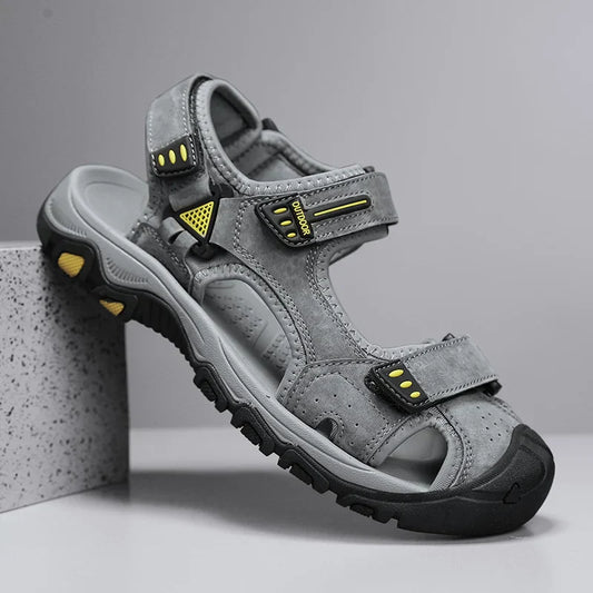 Summer Baotou Men Sandals – Lightweight Outdoor Sports Footwear