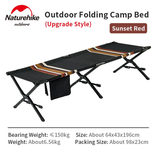 Naturehike Folding Camp Bed Cot – Portable Comfort for Outdoor Adventures
