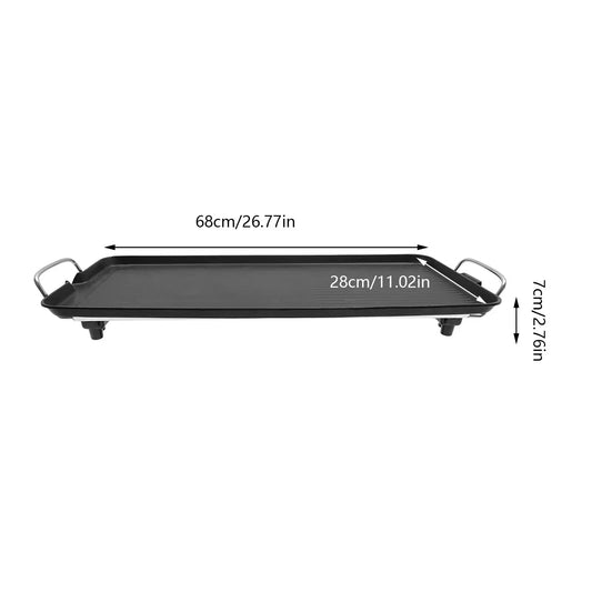 Smokeless Outdoor Electric BBQ Grill – Portable Tabletop Barbecue Solution