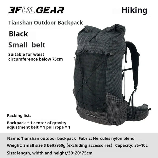 3F UL GEAR TianShan 35+10L Backpack – Ultralight &amp; Durable Outdoor Companion