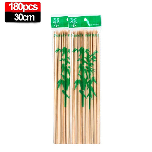 Premium Bamboo Skewer Sticks – Perfect for Parties and Barbecues