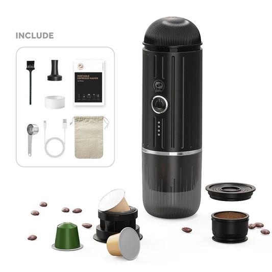 ICafilas ME2218 Mini 2-in-1 Italian Capsule Coffee Machine
