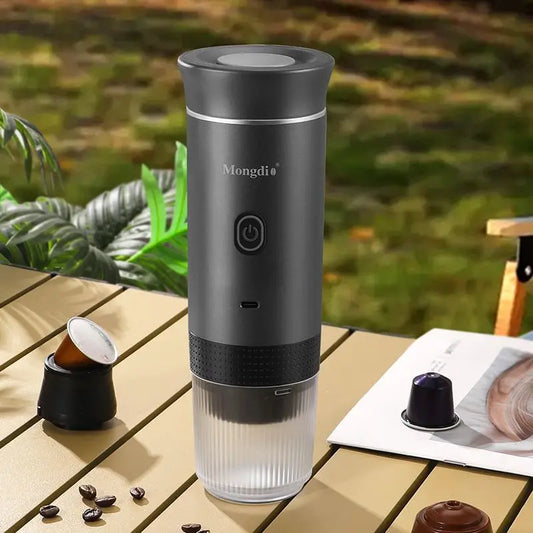 Mongdio Portable Coffee Capsules Maker – Perfect for Outdoor Adventures