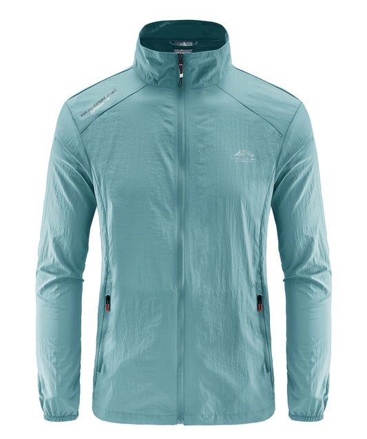 Summer Men's Ultralight Windbreaker – Sun Protection &amp; Water Resistant