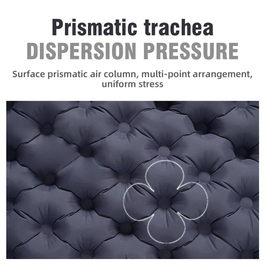 PACOONE Outdoor Camping Double Inflatable Mattress
