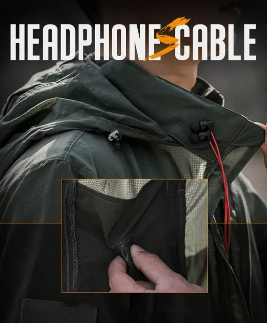 Summer Lightweight Tactical Jacket – Men's Quick Dry Windbreaker